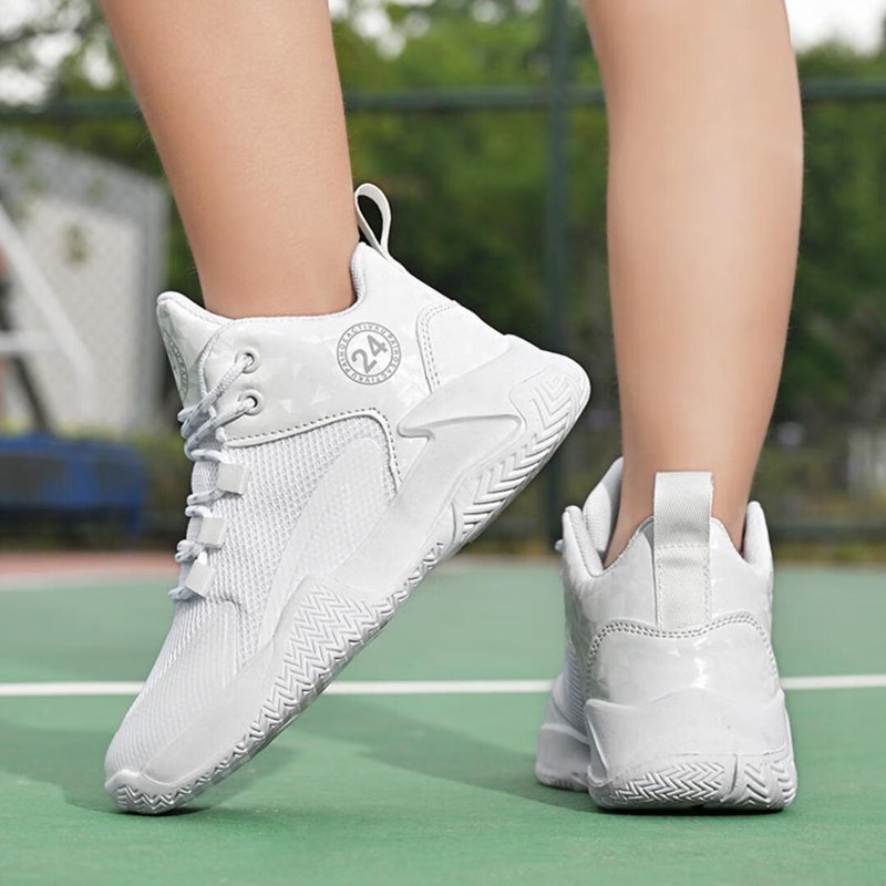 Kids' Anti-Slip Basketball Sneakers for Boys & Girls - Breathable Casual Shoes