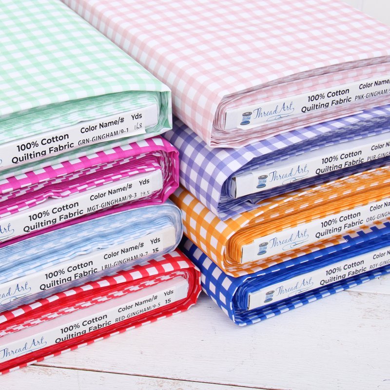 Cotton Quilting Fabric by the Yard - Spring Picnic Collection - Magenta Floral