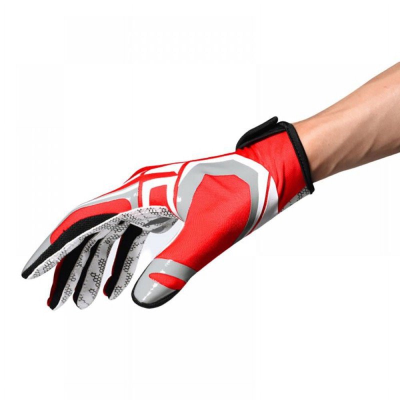 Kids Football Gloves Youth Silicone Grip Receiver Gloves for Youth & Adults