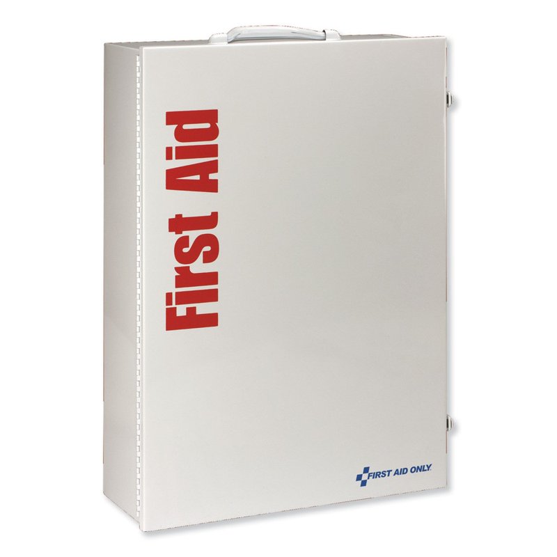 Industrial First Aid Station Kit with 1461 Pieces - Metal Wall Mountable Case