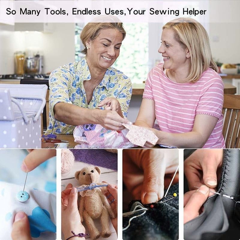 All-in-One Sewing Kit with 229 Pieces for Beginners and Professionals