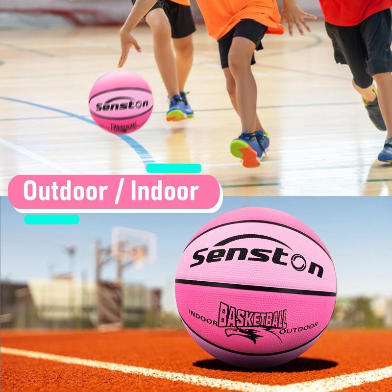 Kids 27.5 Inch Size 5 Basketball for Children & Juniors - Indoor Outdoor Play