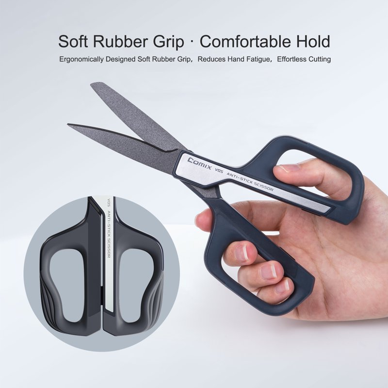 Craft Scissors 7-Inch Stainless Steel Ergonomic Handles