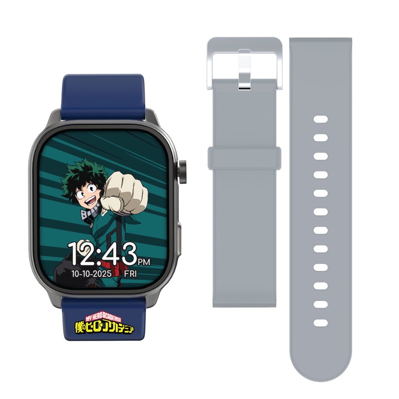 Digital Smart Watch for Adults 46mm with Interchangeable Silicone Straps - Bluetooth Call