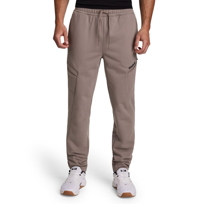 Men's Tapered Performance Pants with Moisture-Wicking French Terry