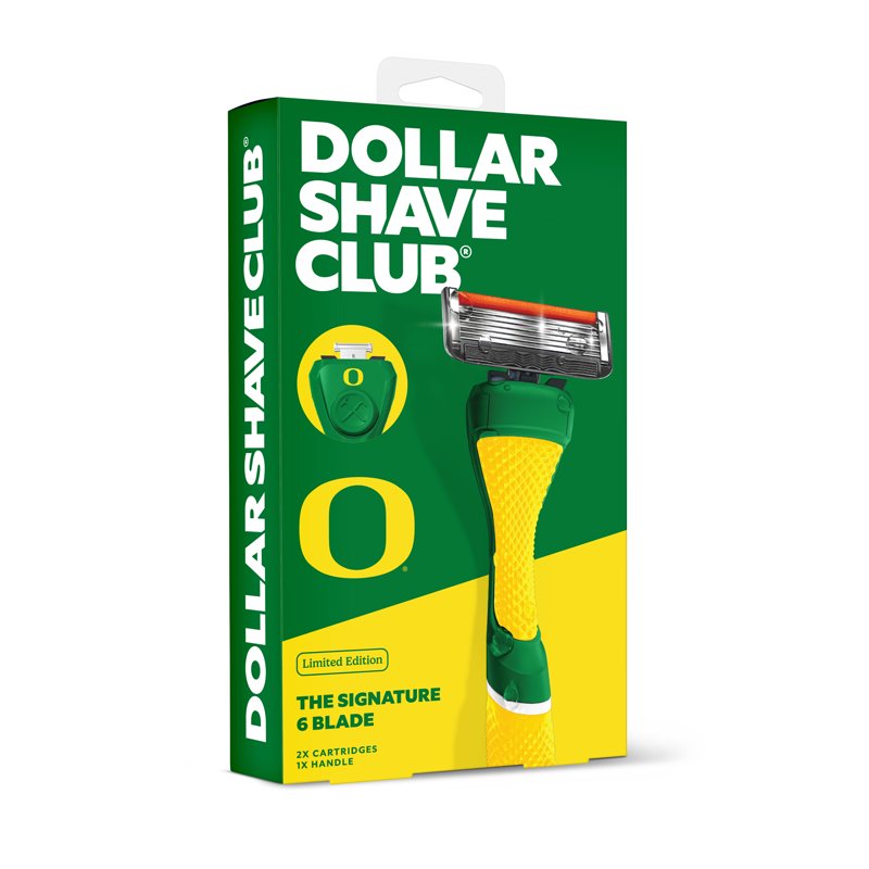 6 Blade Razor Starter Set with Reusable Handle - Shaving Kit for Men & Women