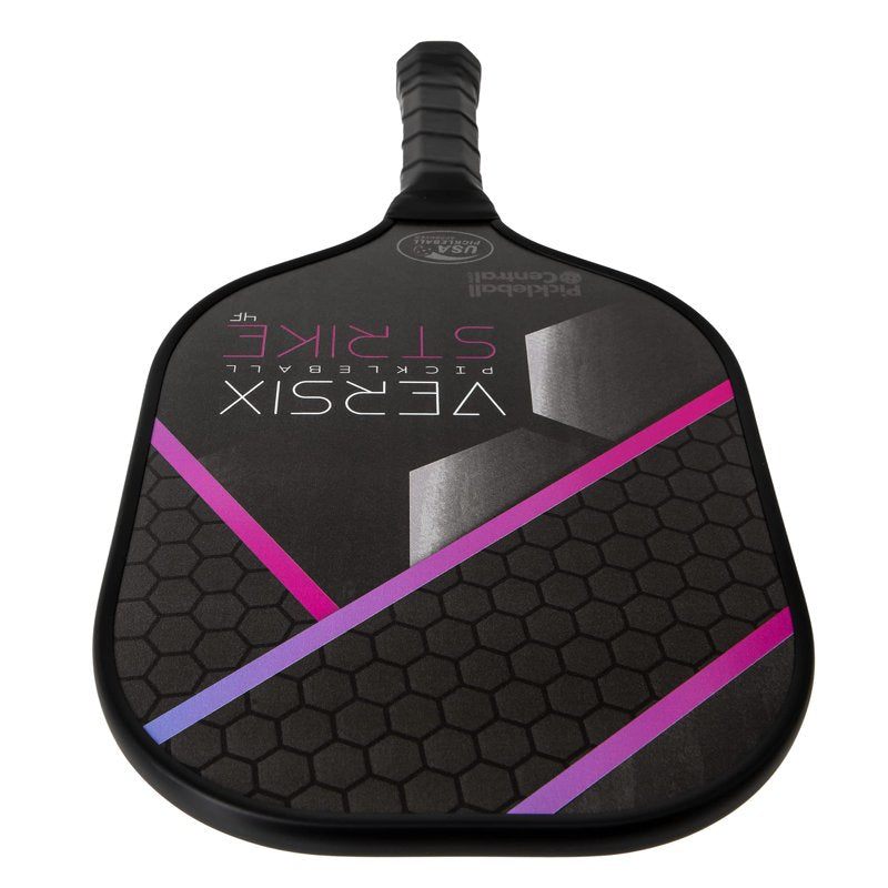 Versix Strike 4F Pickleball Paddle - Pink Variation, Lightweight Fiberglass Face