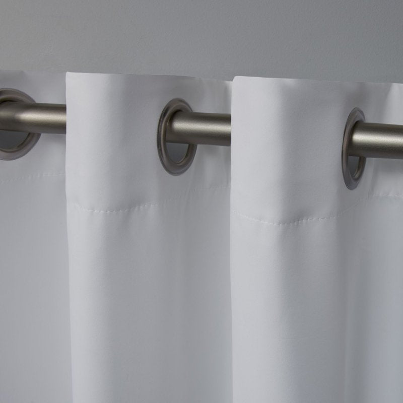 Blackout Grommet Top Curtain Panel Pair - Elegant Room Darkening Drapes