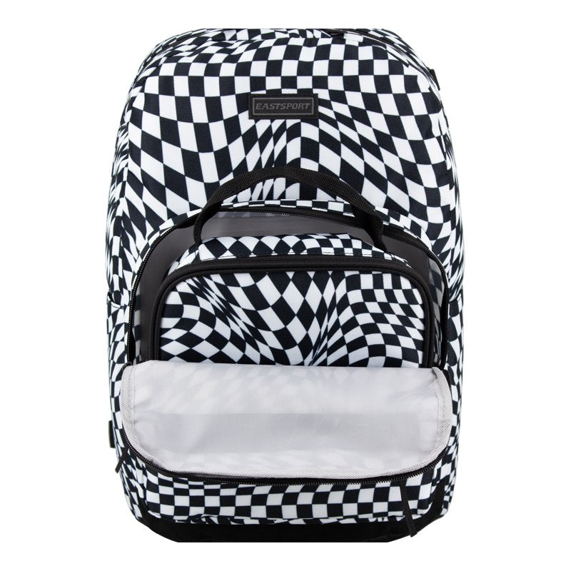 Unisex 17-Inch Backpack & Lunch Box Set - Insulated, Multiple Colors