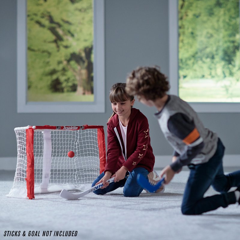 Mini Foam Hockey Balls - 12 Pack for Indoor Floor & Knee Hockey