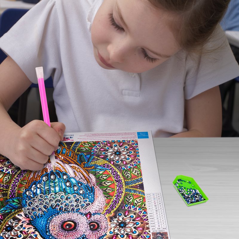 DIY Painting Kits for Kids & Adults - 5D Diamond Art Craft Set, Multiple Designs