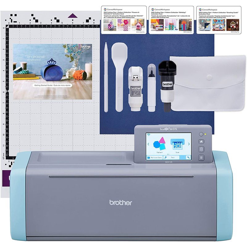 DIY Cutting Machine with Scanner & Replacement Blades - Brother ScanNCut SDX125e