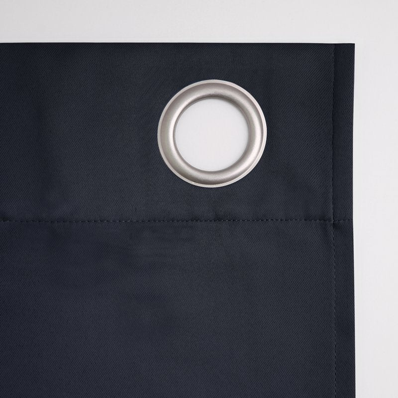 Energy Efficient Blackout Curtain Panel - Grommet Window Drapes for Living Room & Bedroom