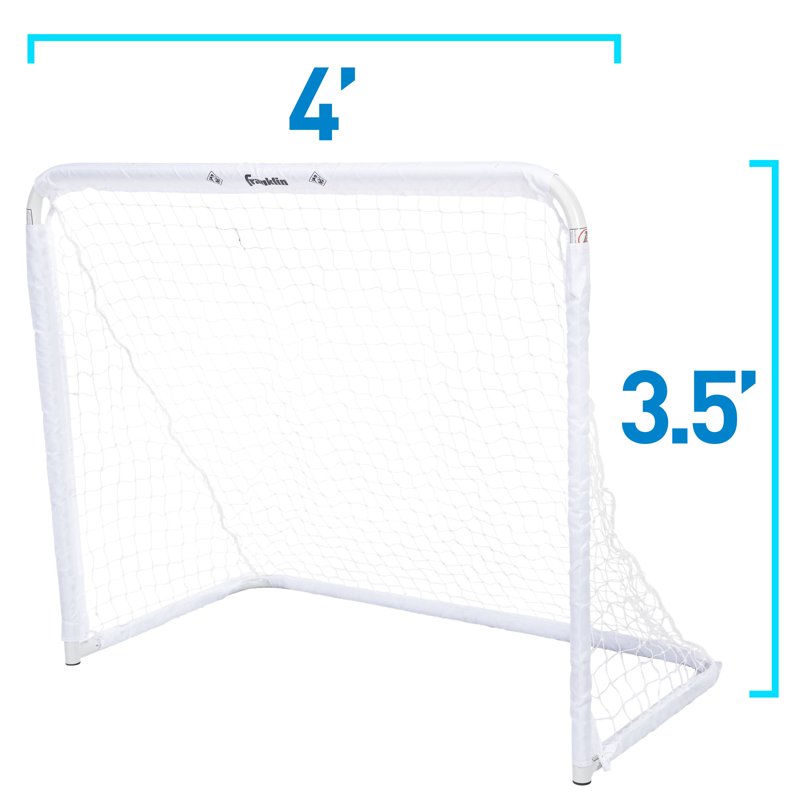 Steel Multi-Sport Soccer Lacrosse Field Hockey Goal 50x42 Inches for Backyard & Practice