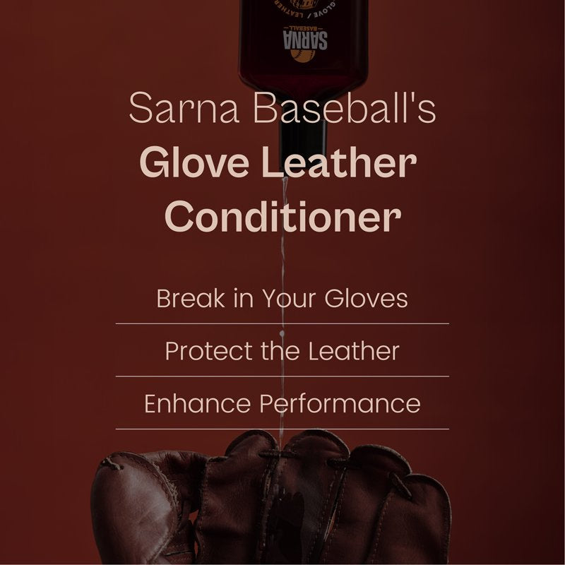 Baseball Glove Leather Conditioner - 8 oz. Protect & Revitalize Leather Gear