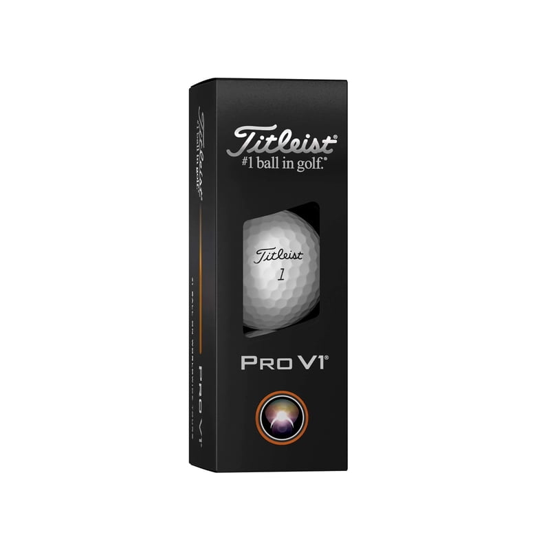 Titleist Pro V1 Golf Balls – 12 Pack, White, Current Generation