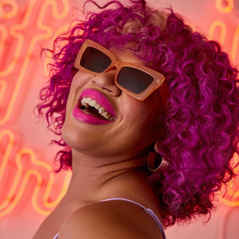 Vegan Semi-Permanent Hair Color Dye - Bright Pink, Long-Lasting & Cruelty-Free