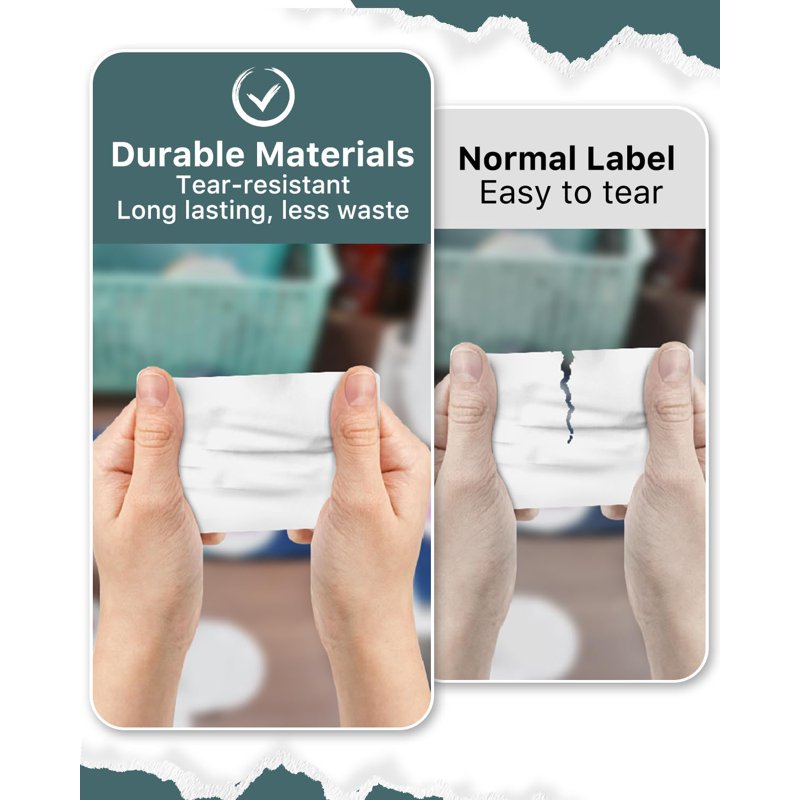 Thermal Label Stickers 3x2 Inch Self-Adhesive Waterproof Durable Roll of 400