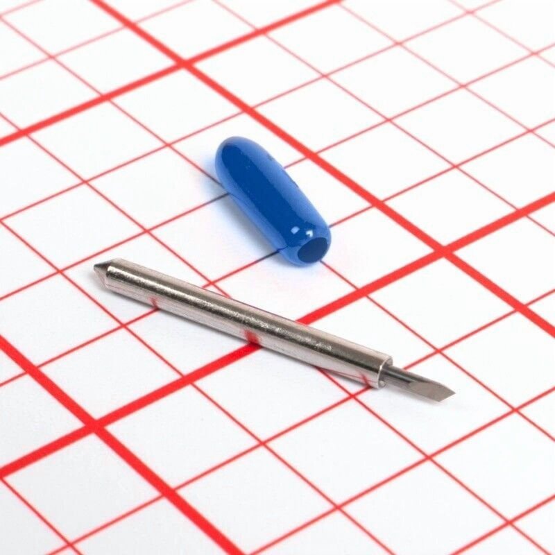 Precision Cutting Blade Set for Vinyl and Thick Materials - 45 & 60 Degree Angles