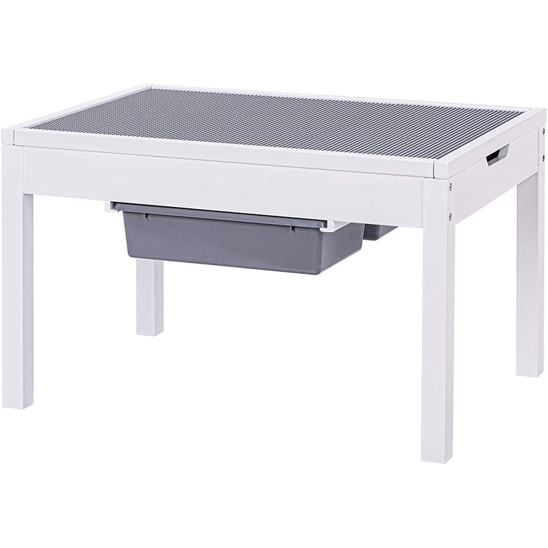 Kids Activity Table with Storage - Reversible Play Surface & Large Storage Compartment