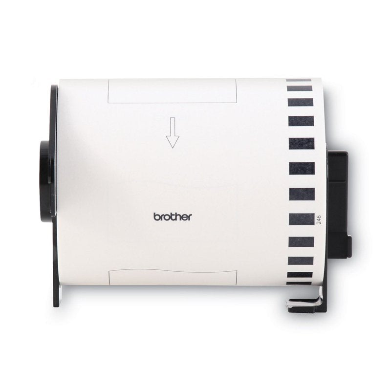 Continuous Length White Paper Tape for Brother Label Printers - 103mm x 30.4m