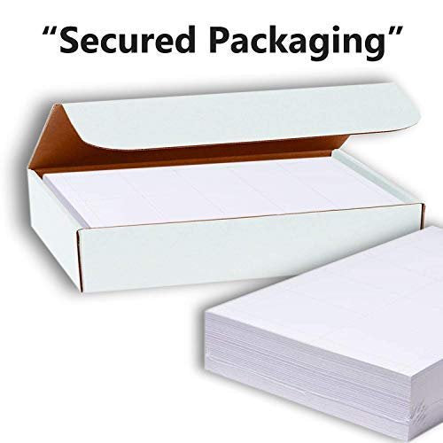 Blank Business Card Stock Paper - Heavyweight 80 lb 3.5 x 2 inches, 100 Sheets
