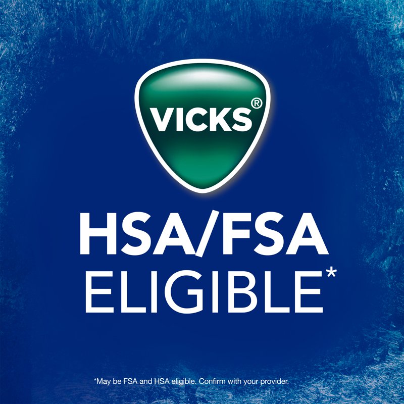 Vicks VapoCOOL Sore Throat Spray with Benzocaine & Menthol - Winterfrost Flavor