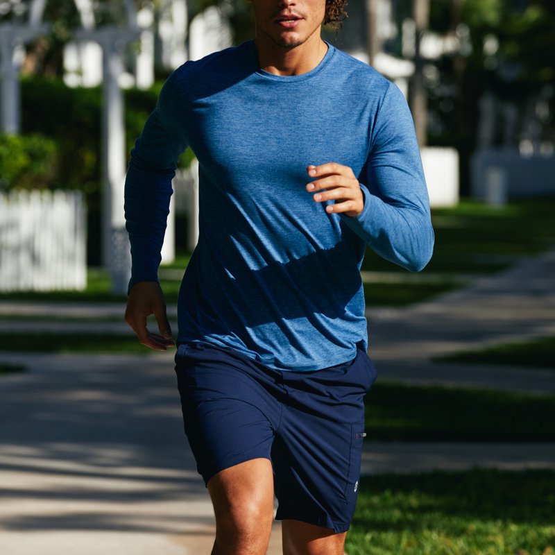 Men's Athletic Gym Shorts Quick Dry Stretch with Pockets for Running & Training