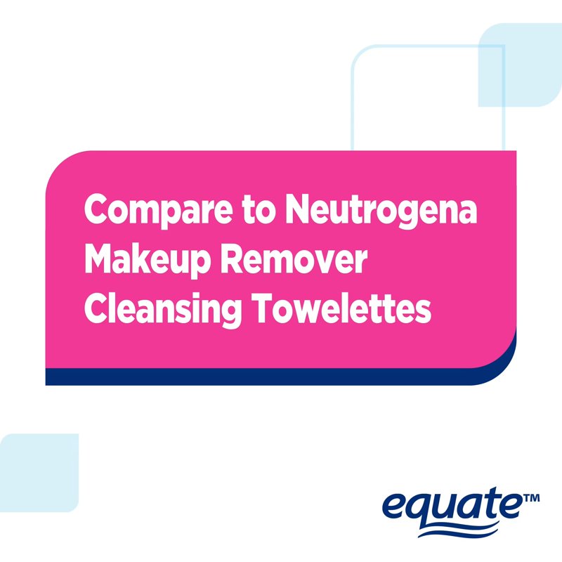 Makeup Remover Cleansing Towelettes - Hypoallergenic, Waterproof Makeup Removal