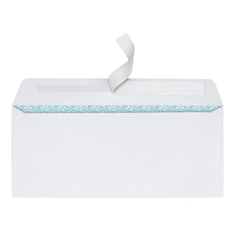 Security Window Envelopes #10 Pack of 250 White Privacy Seals Office Depot