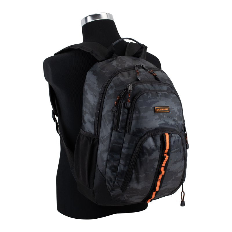 Unisex Rally Sport 2.0 Backpack with Multiple Pockets and Water-Resistant Bottom