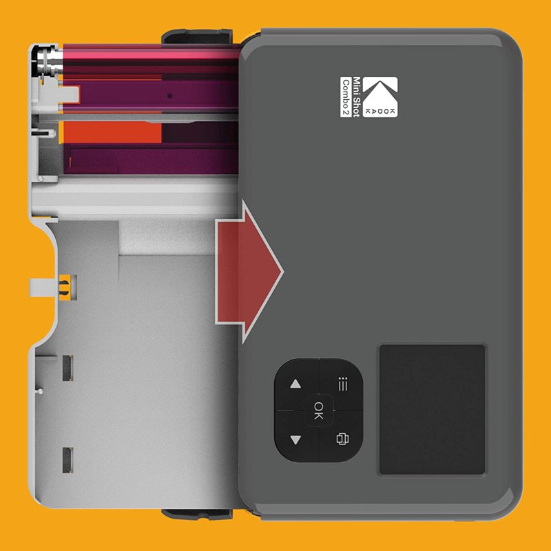 KODAK 4PASS Instant Photo Film Cartridge for Mini 2 Retro & Mini Shot 2
