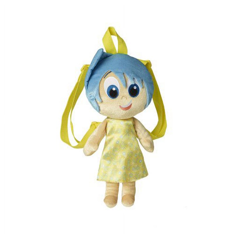 Inside Out Joy 17-Inch Plush Backpack for Kids with Adjustable Straps