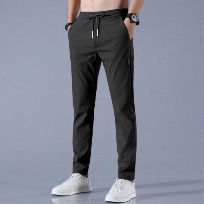 Men's Quick Dry Breathable Golf Pants with Stretch Waist and Pockets