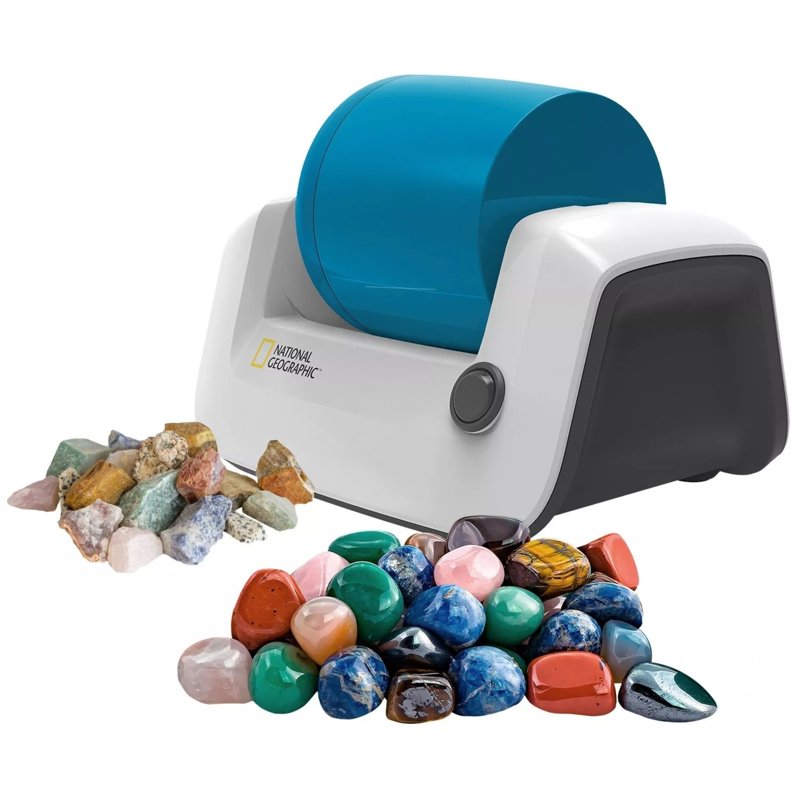 National Geographic Rock Tumbler & Gemstone Kit for Kids - Educational Science Set