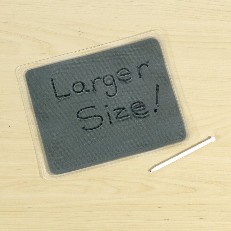 Large Gel Writing Boards Set of 6 - Erasable Doodle & Practice Boards