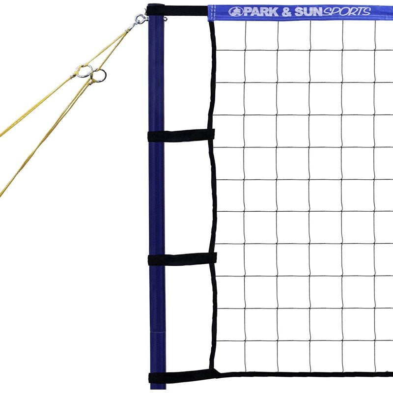Portable Outdoor Volleyball Net Set with Poles, Ball & Carry Bag