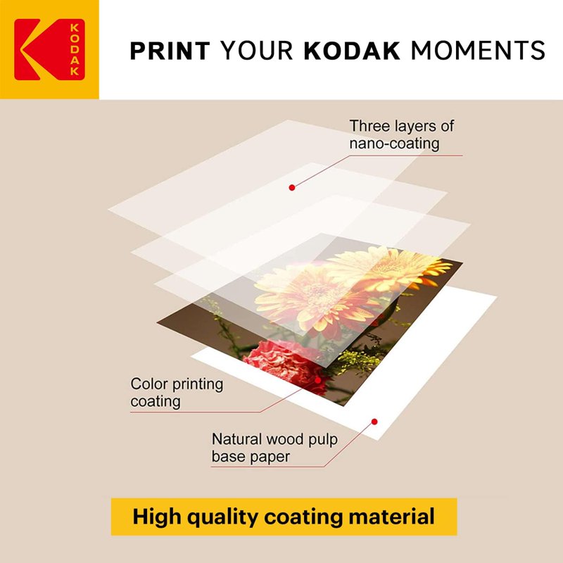 Gloss Photo Paper 4x6 Inch 100 Sheets Vivid Color Inkjet Print Paper