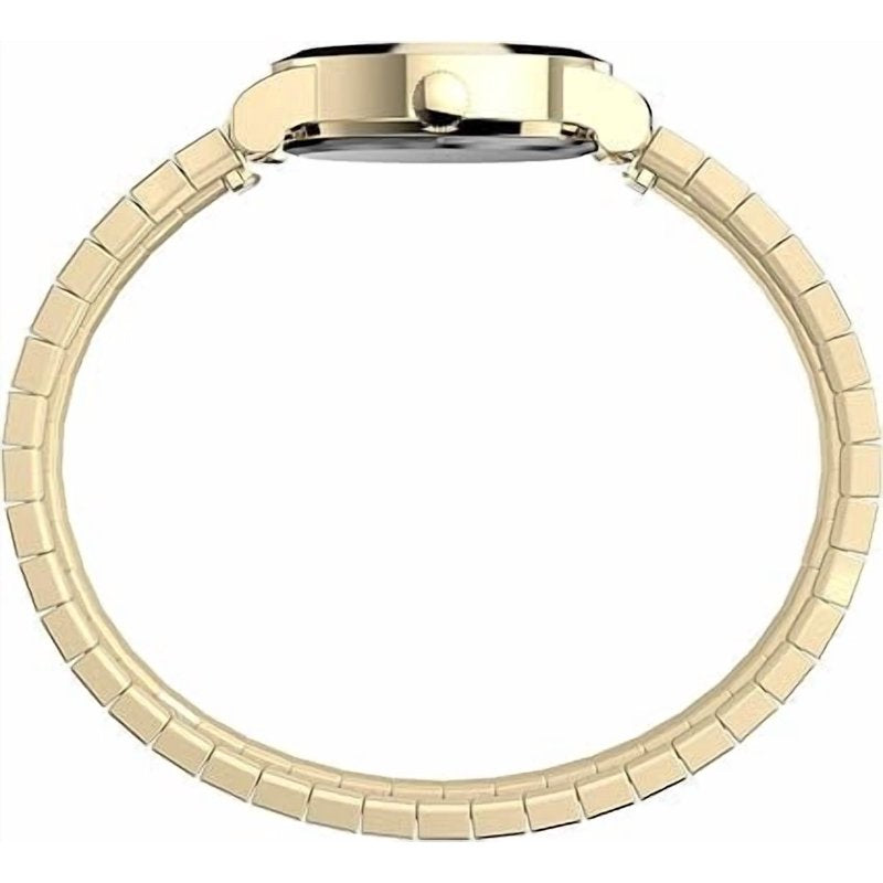 Women’s Gold-Tone Mother of Pearl Dial Watch with 18mm Expansion Band