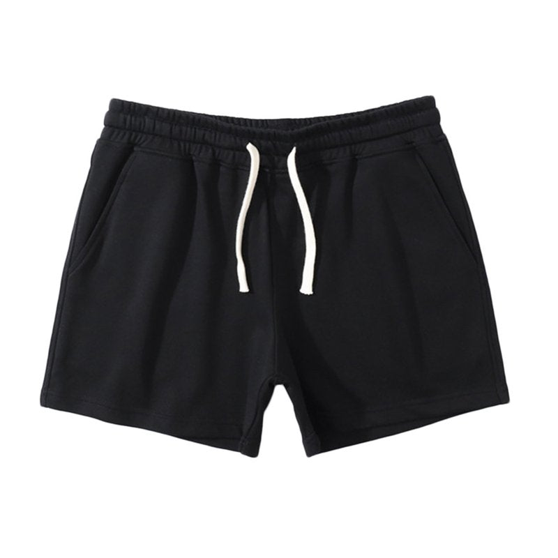 Men's Cargo Shorts Summer 5-Inch Inseam Athletic Casual Drawstring Elastic Waist