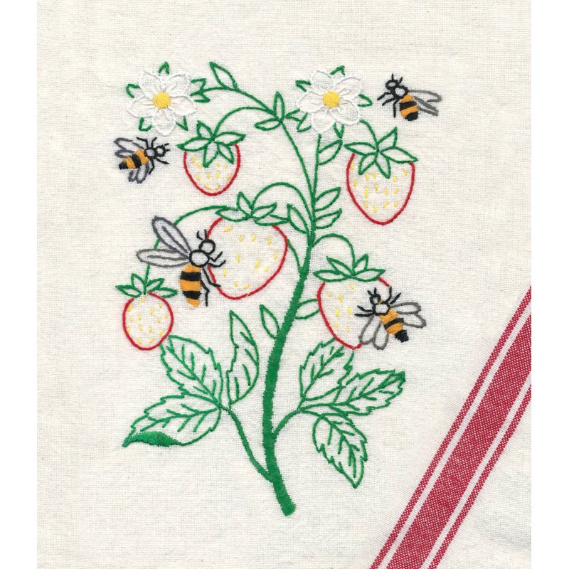 Embroidery Transfer Patterns for Sewing & Craft Projects - Buzzing Bees 8 Designs