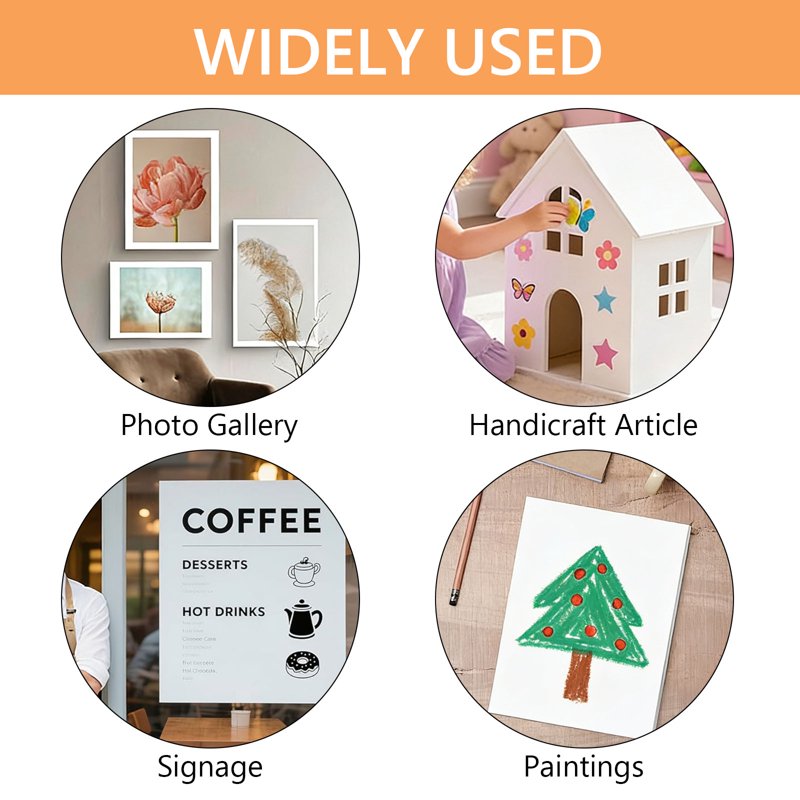 Craft Foam Boards Set - Lightweight Rectangular Foam Blocks for Art & DIY Projects