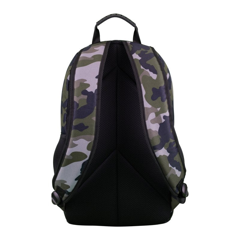 Unisex Camouflage Backpack with Laptop Sleeve & Water-Resistant Base