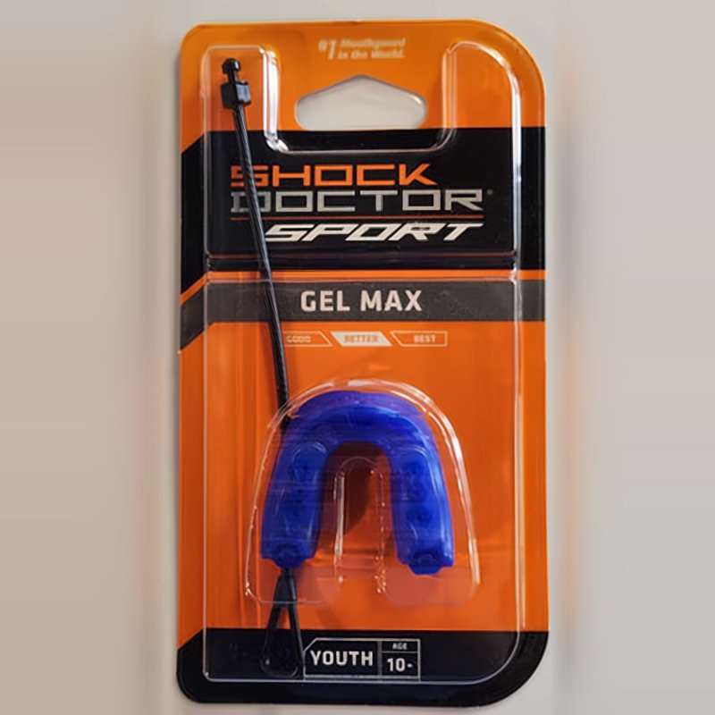 Sports Mouthguard Youth & Adult Gel Max Protective Gear - Multiple Colors