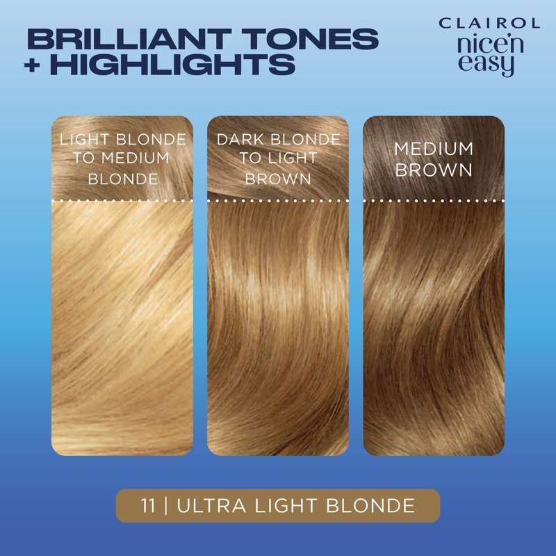 Permanent Hair Color Cream Kit - Natural-Looking Shades for Gray Coverage