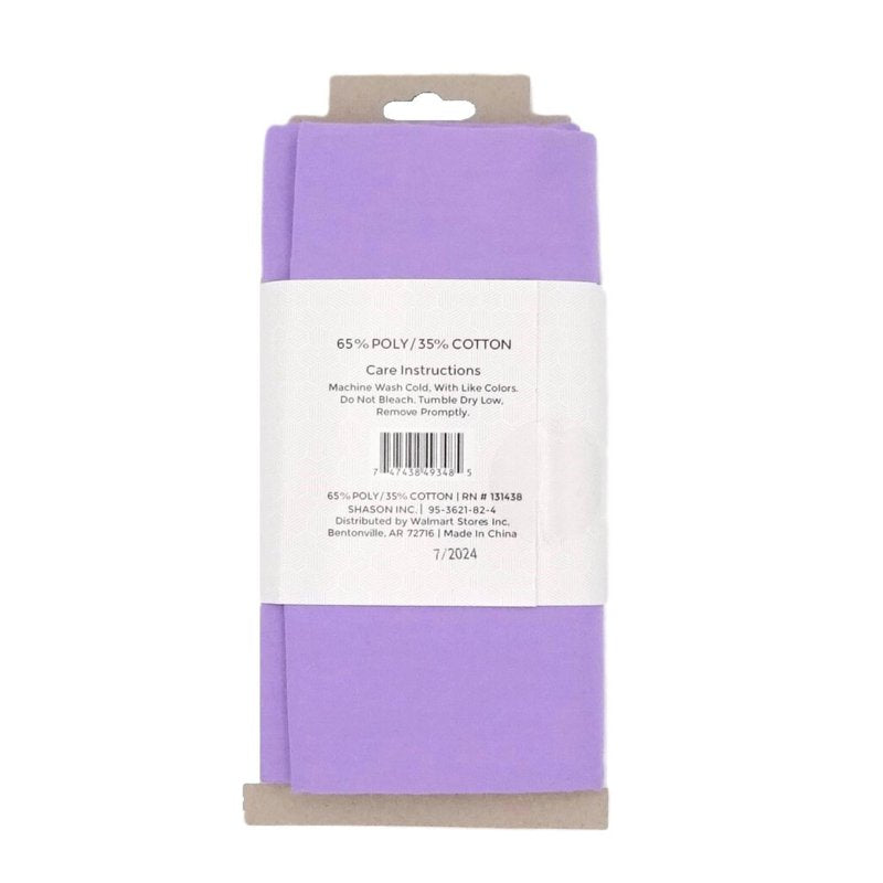 Poly Cotton Fabric 2 Yards - Lavender, 44 Inch Wide for Quilting & Crafts