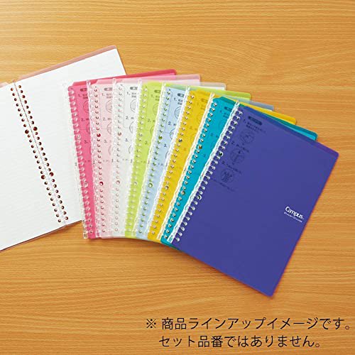 Slim B5 Ring Binder Notebook with 26 Holes for Work & Study