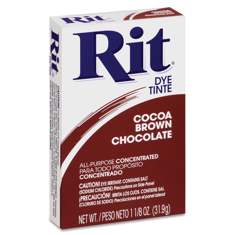 (5 Pack) Rit All Purpose Powder Dye Cocoa Brown - Fabric Dye