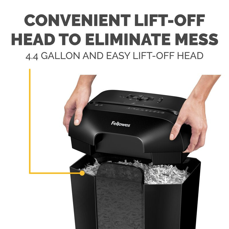 Micro Cut Paper Shredder 8 Sheets Office Security Shredder for Confidential Documents