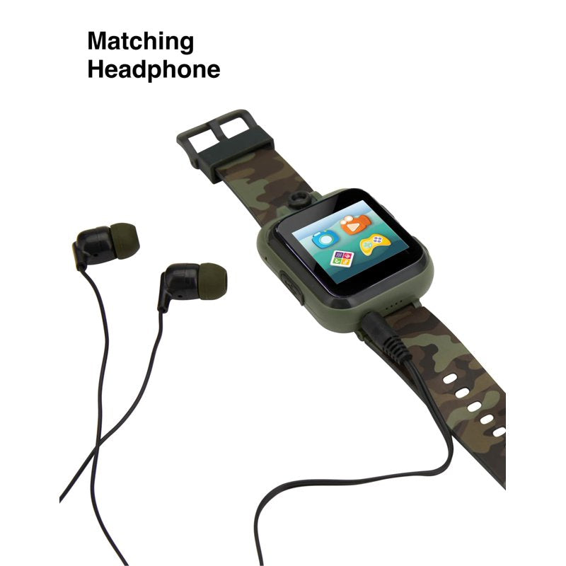 Kids Smartwatch with Earbuds - Educational & Fun Gift for Children